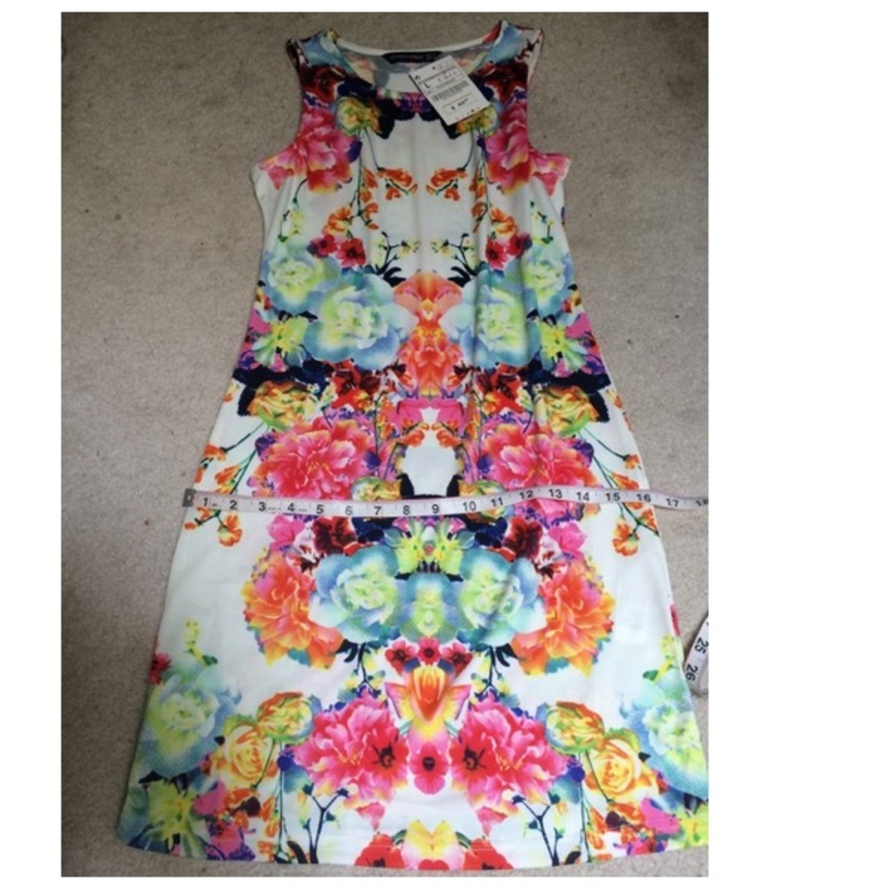 floral beautiful shift dress flowers - Picture 4 of 7
